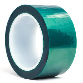 China der Polyester-hohen Temperatur 3Ms 8992 grünes Band mit Silikon-Kleber, selbsthaftendes Kreppband, dunkelgrüne Farbe fournisseur