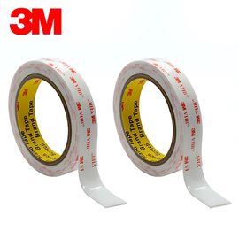 China Band-versah weißes Acrylschaum-Doppeltes 3Ms 4945  Band mit Seiten, starkes 1.1mm, 25mm x 33m fournisseur