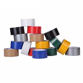 China PET farbiger Panzerklebeband, wasserdichtes farbiges Rot-Stoff-Band des schützender Film-Band-48mm fournisseur