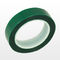 der Polyester-hohen Temperatur 3Ms 8992 grünes Band mit Silikon-Kleber, selbsthaftendes Kreppband, dunkelgrüne Farbe fournisseur