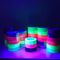 Schwarzes helles leuchtendes Klebstreifen-Neonleuchtstoffbaumwollstoff-UVband-warnendes Band für Partei fournisseur