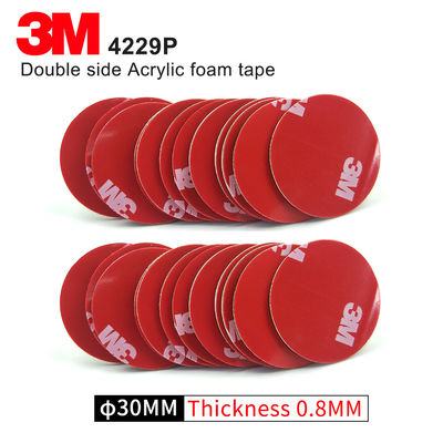 China 3M 4229P Kiss Cut. Doppelseitig. Acrylschaum. 75MM. Kreis. Grau. Anbieter