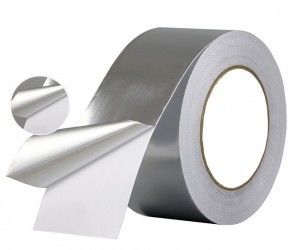 China Aluminiumfolienband | EMI/RFI-Abschirmung | 0,05 mm | Silber | Mit leitfähigem Klebstoff Anbieter