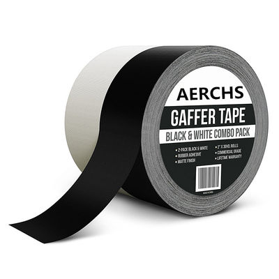 China Gaffer Tape | Nicht reflektierend | Schwarz und Weiß | Gaff Matte Cloth Anbieter