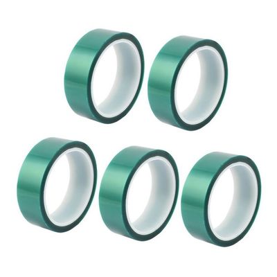 China 3M 8992 Hochtemperaturband Grüner PET-Träger Silikonklebstoff für die Pulverbeschichtung Anbieter