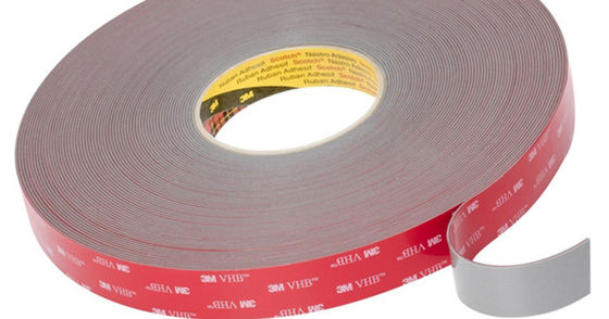 China 3Ms 4991 graues doppeltes mit Seiten versehenes  Acrylstärke-Abbinden-Band des schaum-Band-2.3mm Anbieter
