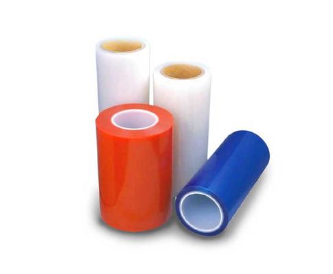 multi Farbe-50um PET selbstklebender schützender Film für Metall-, Plastik-und Glas-Oberflächenschutz Anbieter