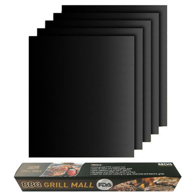 PTFE-Grillmatte. Nichtklebend. Kohle. Feuerfest. Hochtemperaturfilm für das Grill. Anbieter