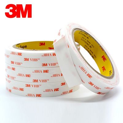 3M 4945 Acrylschaumband Doppelseitig Weiß 1,1mm Dicke 25mm x 33m Anbieter