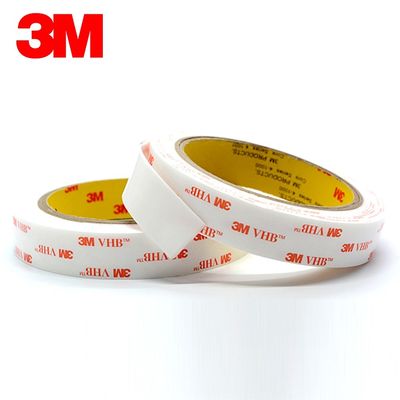 3M 4945 Acrylschaumband Doppelseitig Weiß 1,1mm Dicke 25mm x 33m Anbieter