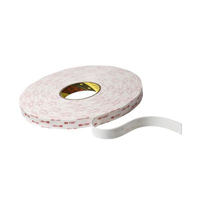 Acrylschaum-Kuss-Schnitt-Band, doppelte mit Seiten versehene Stärke3ms  4945 des Schaum-Band-1.1mm Weiß-Farbe Anbieter