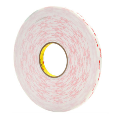 Acrylschaum-Kuss-Schnitt-Band, doppelte mit Seiten versehene Stärke3ms  4945 des Schaum-Band-1.1mm Weiß-Farbe Anbieter