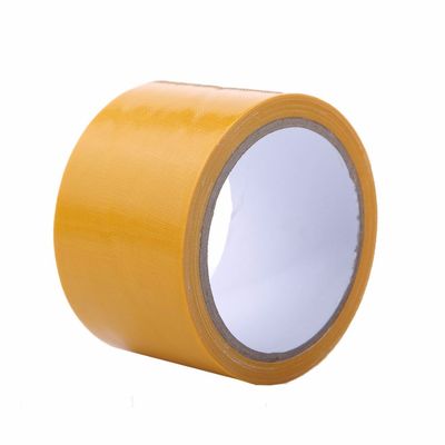 PET farbiger Panzerklebeband, wasserdichtes farbiges Rot-Stoff-Band des schützender Film-Band-48mm Anbieter