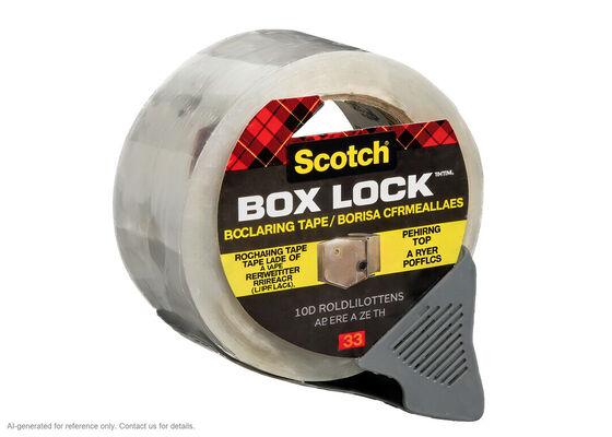 3M Scotch Box Lock 3950 | Clear BOPP Film | Acrylic | 48 mm x 50 m | 76.2 mm Core Anbieter