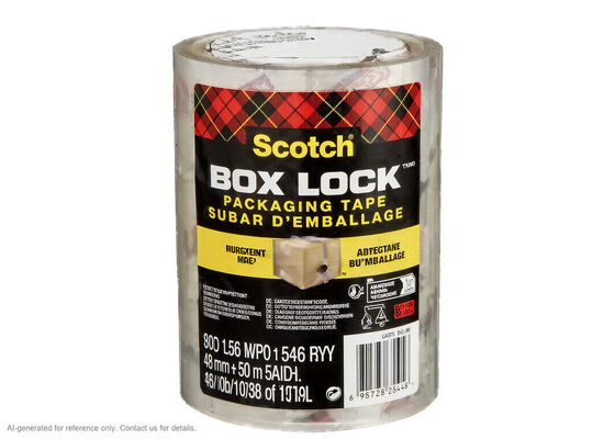 3M Scotch Box Lock 3950 | Clear BOPP Film | Acrylic | 48 mm x 50 m | 76.2 mm Core Anbieter
