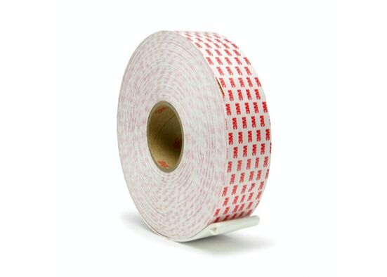 3M 4930 Acrylschaumband hohe Haftung 0,6 mm Dicke weißes für die Bindung